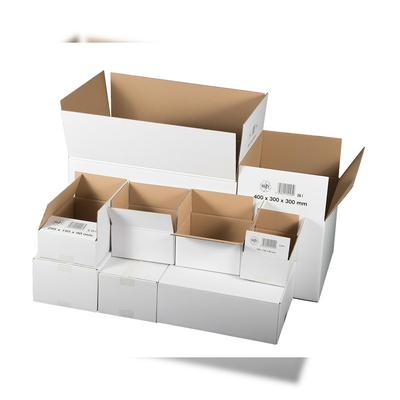 VEPATIM 10 Faltkarton 217x172x110mm 2-wellig für A5+ weiß