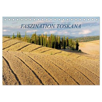 Faszination Toskana (Tischkalender 2027 DIN A5 quer), CALVENDO Monatskalender