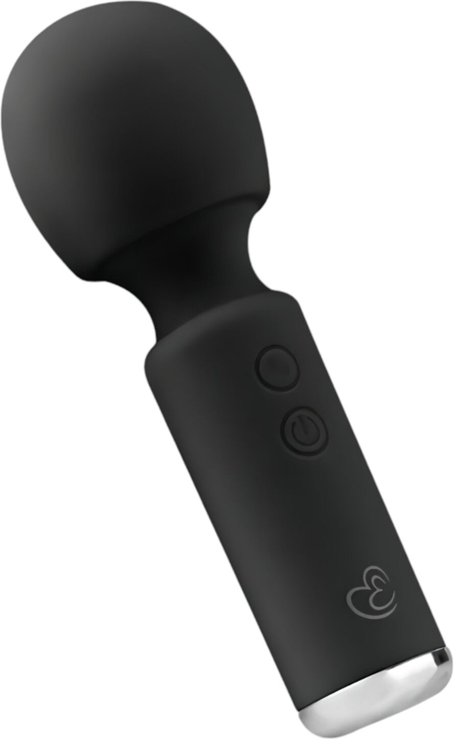 Easytoys Wonder Wand - Mini Massagevibrator - Genopladelig - Sort