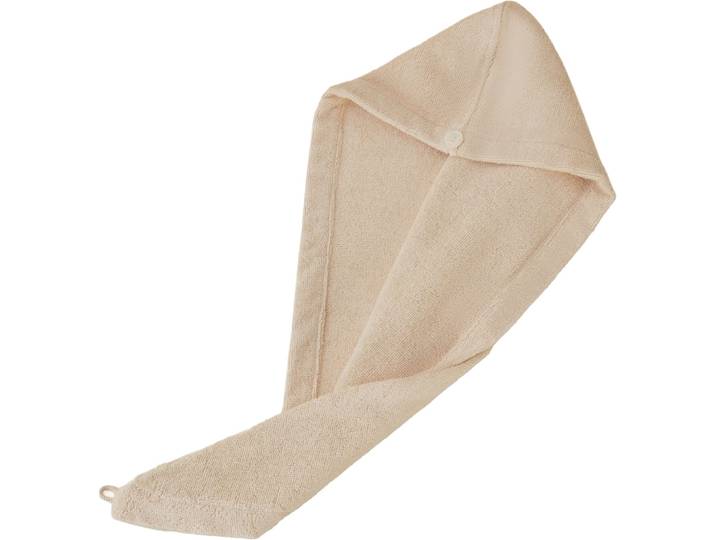 Turban-Handtuch EGERIA Fresh , beige (ivory), 1 Stk., Frottier, Frottier, Baumwolle, Handtücher, Turban-Handtuch, ONE SIZE