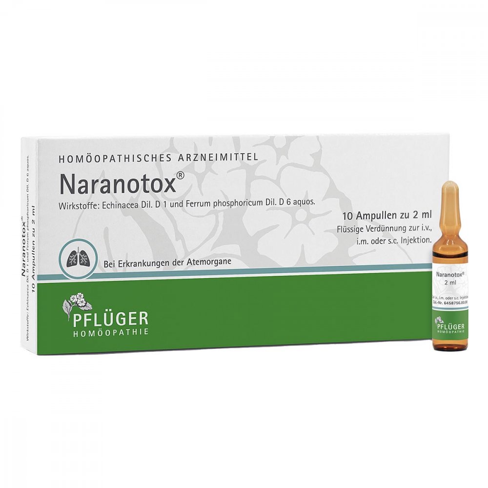 Homöopathisches Laboratorium Alexander Pflüger Gmb Naranotox Ampullen 04533443