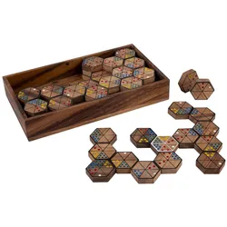 Longfield Hexa Domino (Deutsch, 2 - 4 Spieler)