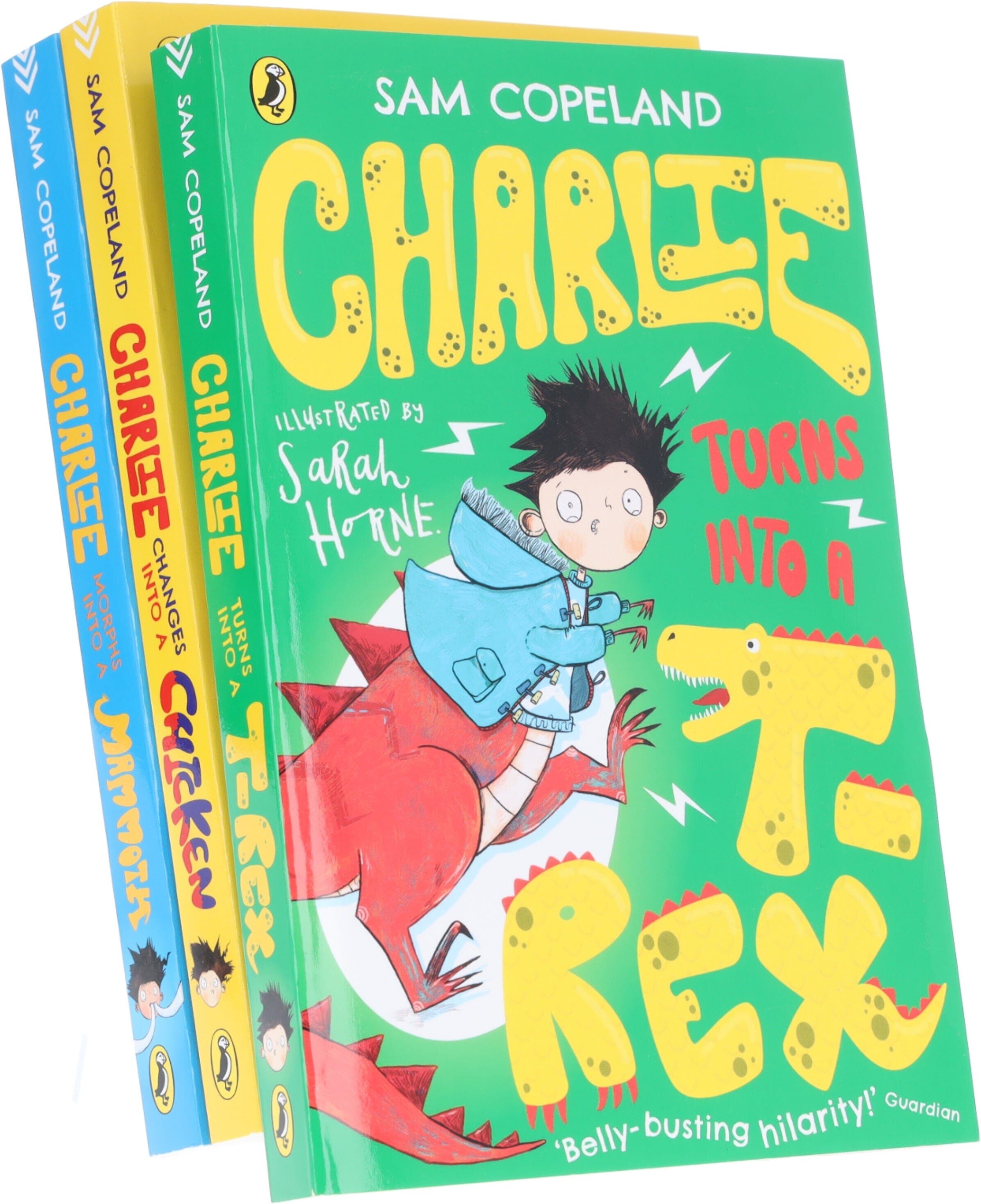 Charlie Changes Into a Chicken Series by Sam Copeland 3 Books Collection Set - Ages 7+ - Paperback Penguin Random House