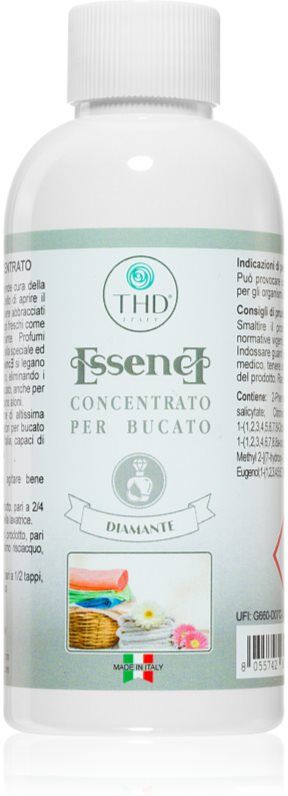 THD Profumo Lavatrice Diamante koncentreret skyllemiddel til vaskemaskiner 100 ml