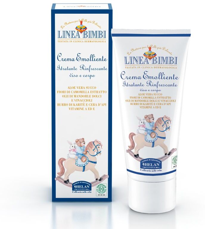 Helan Crema Emolliente Viso e Corpo Linea Bimbi