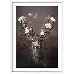 Gerahmtes Bild (BHT 55x75x3,20 cm) - bunt - BHT 55x75x3,20 cm