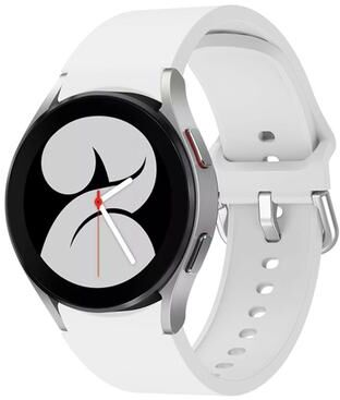 Everyday Crate Samsung Galaxy Watch 5 5 Pro Silicone Watch Band Soft Adjustable Replacement Strap With Colorful Buckle white