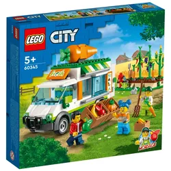 LEGO® City 60345 Gemüse-Lieferwagen
