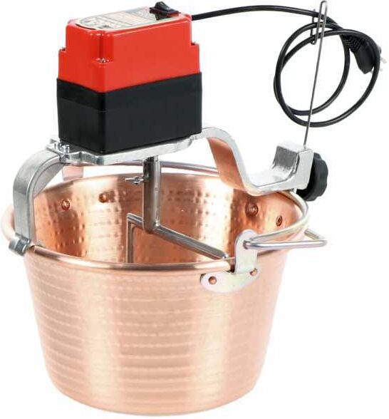 NuovaFac Cuoca Automatica à induction - Chaudron électrique en cuivre martelé - 9L - 24W