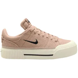 NIKE Court Legacy Lift Plateau Sneaker Damen 200 - hemp/black-sail-sanddrift 41