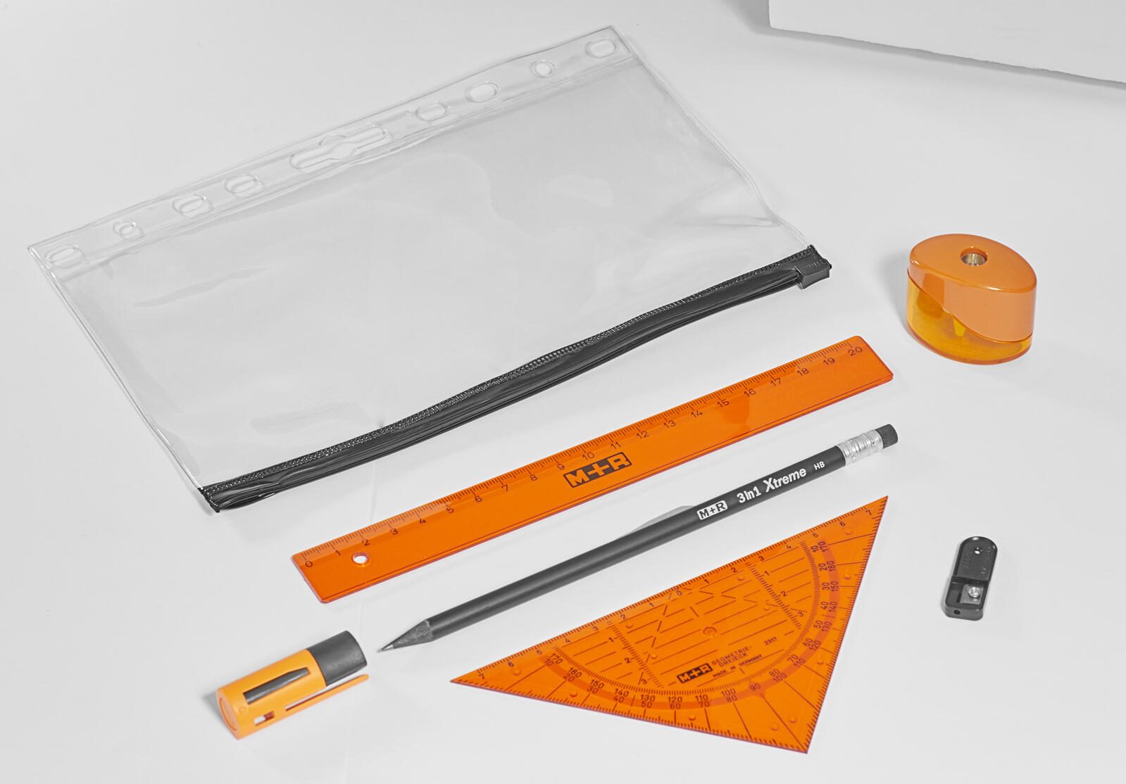 Möbius + Ruppert M + R Schreibset Schule neonorange 09911020