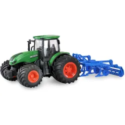 Amewi Traktor mit Grubber, Grün 1:24, RTR