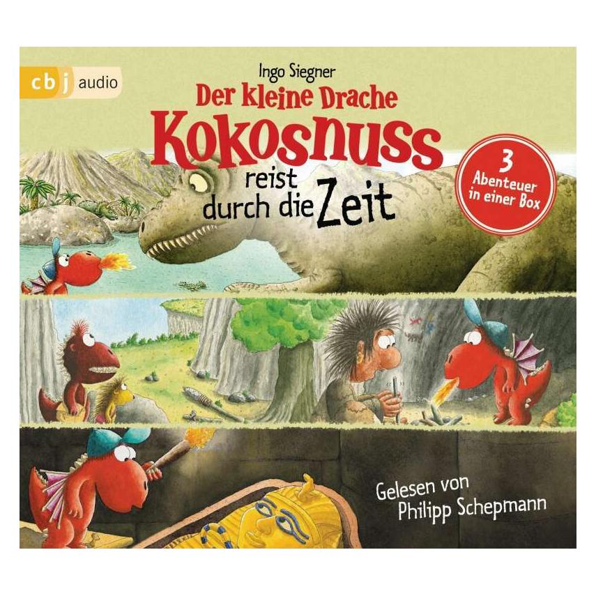 Edel Der kleine Drache Kokosnuss reist durch die Zeit (Ingo Siegner, Philipp Schepmann, Deutsch) (8371-4457-4)
