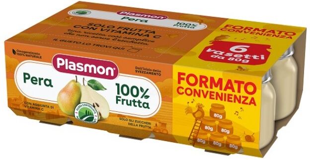 Plasmon Omogeneizzato Pera 6X80 G