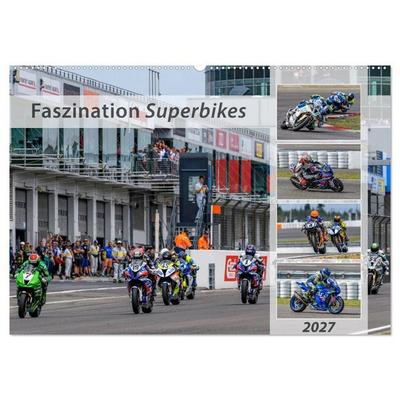 Faszination Superbikes (Wandkalender 2027 DIN A2 quer), CALVENDO Monatskalender