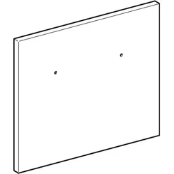 Geberit Schubladenfront Eich 597554000