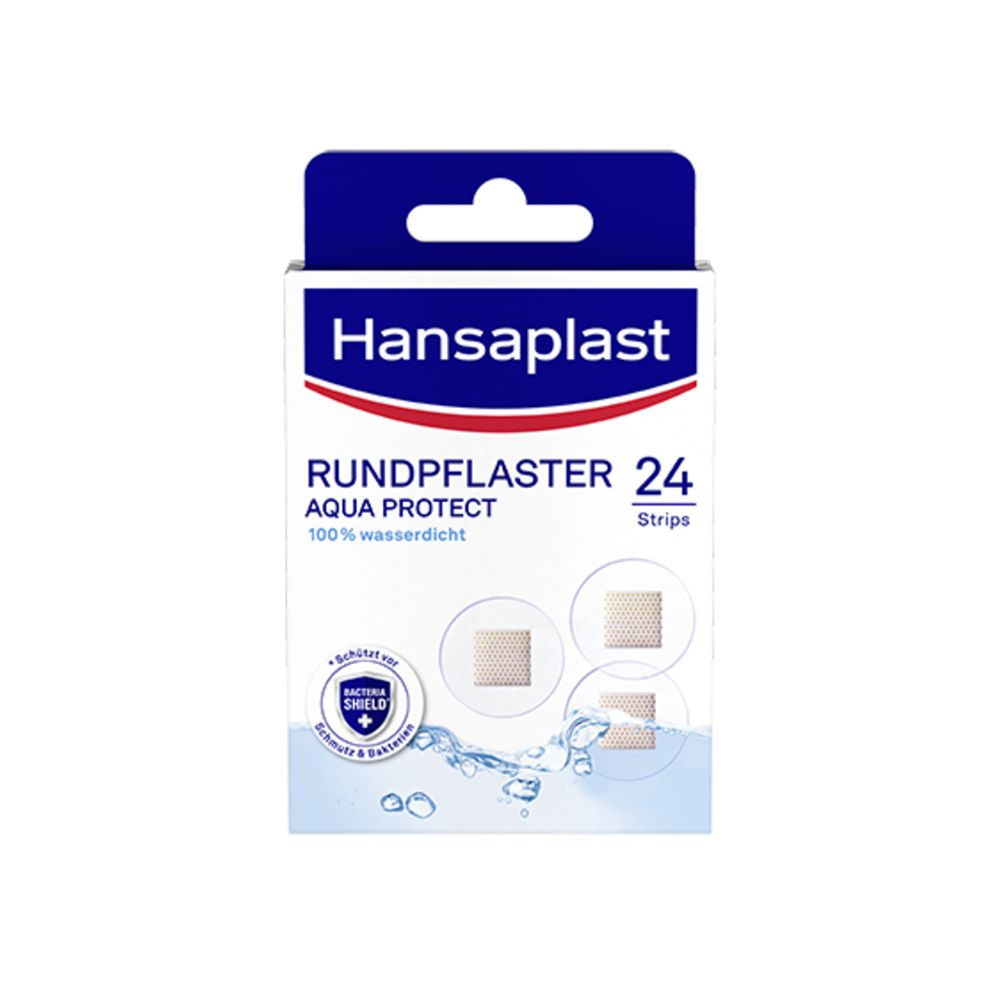Hansaplast Aqua Protect Rundpflaster 24 St Pflaster