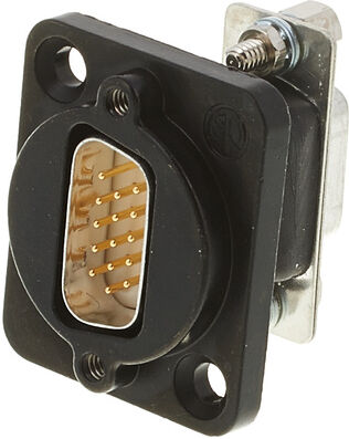 Neutrik NADB15MF-B Schwarz