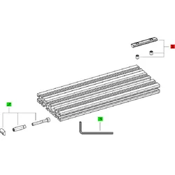 Festool Längsverbinder für MFS VP 200