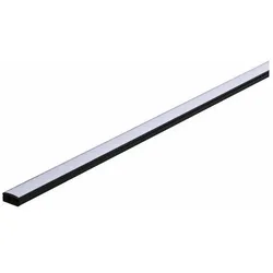 PAULMANN LED Strip Profil Base Weißer Diffusor 1m Schwarz