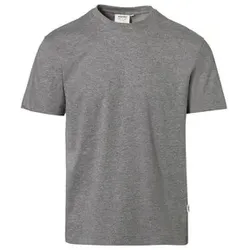 T-Shirt Heavy 293, grau meliert, Größe L - grau - L