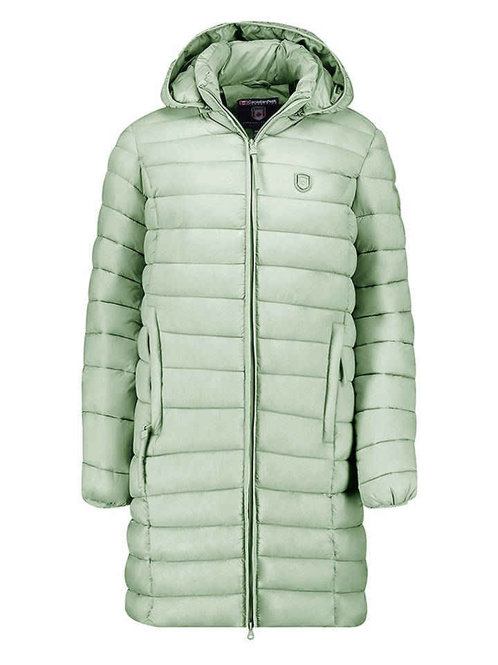 Canadian Peak Steppmantel "Akitaleak" in Mint - S