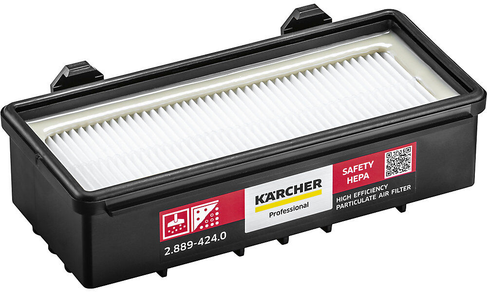 Hepa-14-Filter, für T 10/1, T 15/1, T 10/1, Bp, T 15/1 Bp, weiß Kärcher