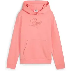 PUMA Kinder Kapuzensweat ESS SCRIPT Hoodie TR G, Größe 164 in Pink Pink