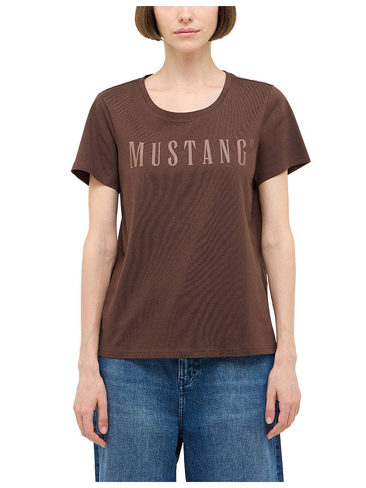 Mustang Shirt in Braun - XS