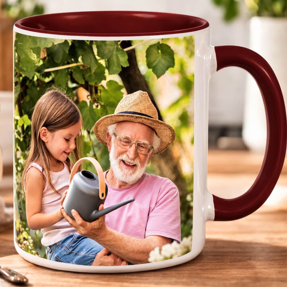 Ocadeau Mug personnalisé marron