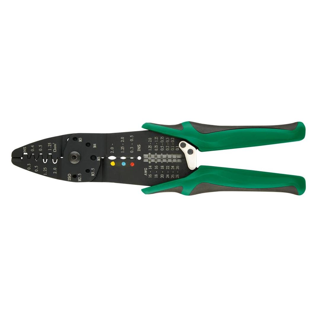 Magni FORTIS Crimpzange für isolierte Kabelschuhe 0,5-6qmm (200 mm) (4317784708173)