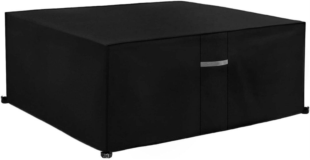 Dakota Fields Ceceilia Outdoor Cover Black 75cm H X 180cm W X 180cm D