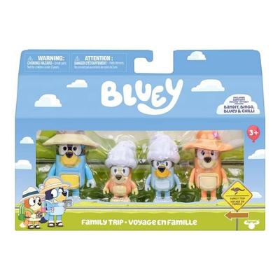 Moose: BLUEY 4-Pack - Familie Heeler auf Reisen