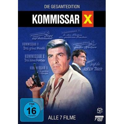 Kommissar X - Die Gesamtedition: Alle 7 Filme (Filmjuwelen) [7 DVDs], DVD