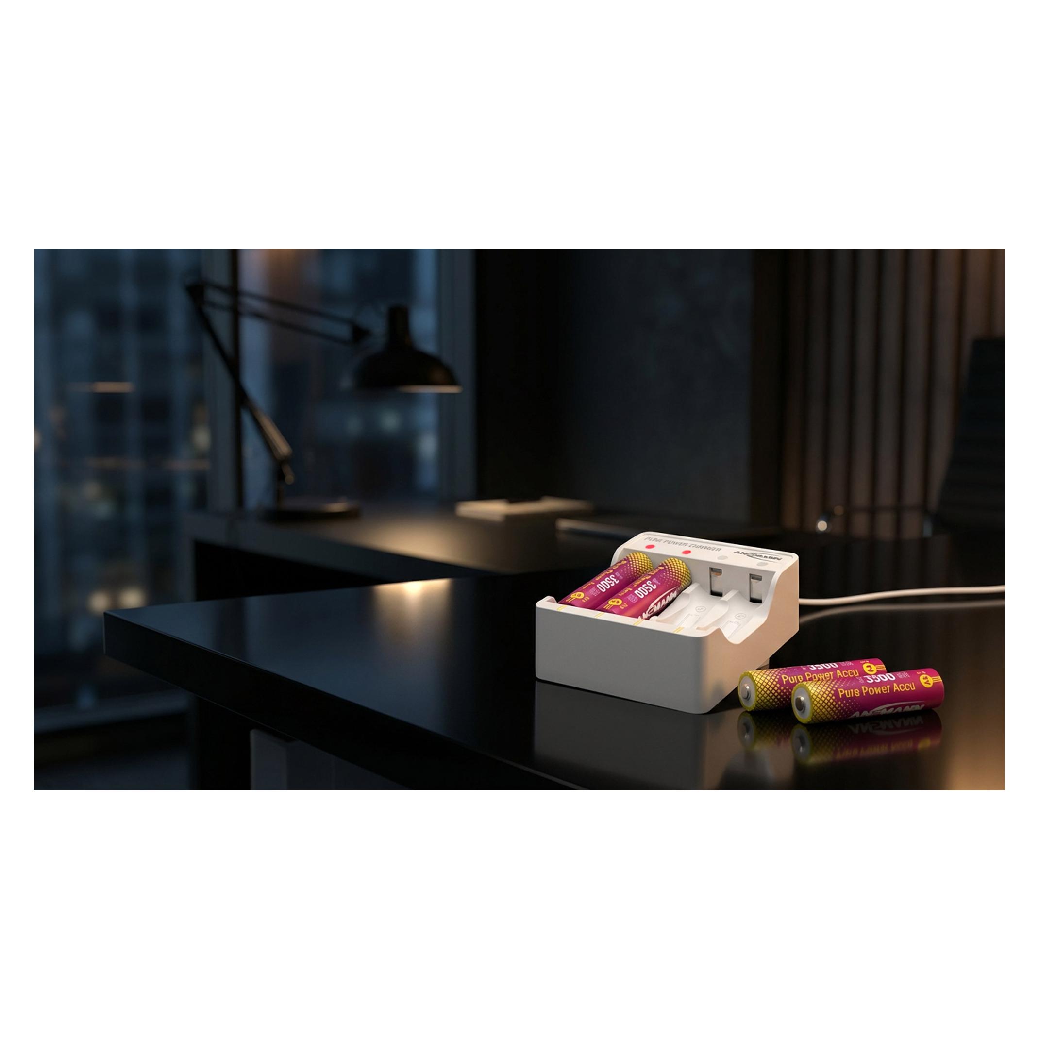 Ansmann Hochwertige Lithium Akkus der Grösse AA (4 Stk., AA, 3250 mAh) (1312-0042)