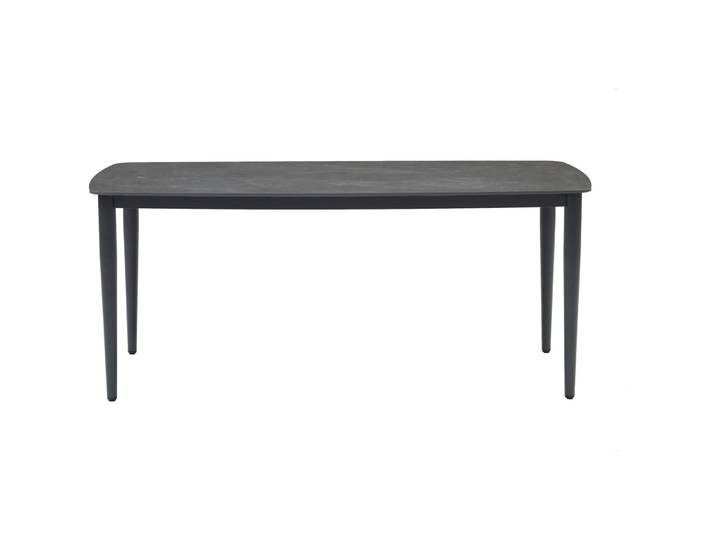 Gartentisch Florenz grau Aluminium B 180 T 90 cm