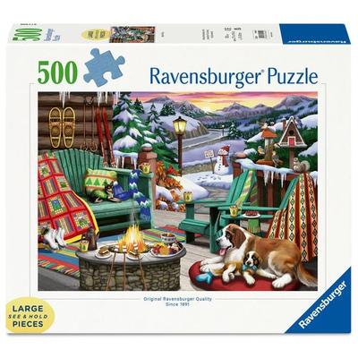 Erwachsenenpuzzle 500 Large Pieces - Après-Ski