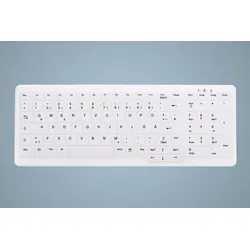 Active Key AK-C7000 Hygiene Tastatur Deutsch Weiß