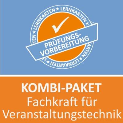 Kombi-Paket Fachkraft für Veranstaltungstechnik Lernkarten, Set von Princoso GmbH, Princoso, 978-3-96159-422-1