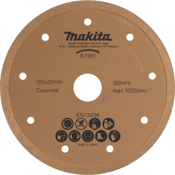 makita Diamant-Trennscheibe B-21951 Nass