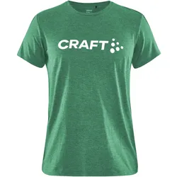 CRAFT Community Logo T-Shirt Damen 651200 - team green/melange XL