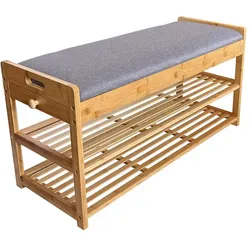 HTI-Living, Schuhschrank, Schuhbank (90 x 35 x 46 cm)