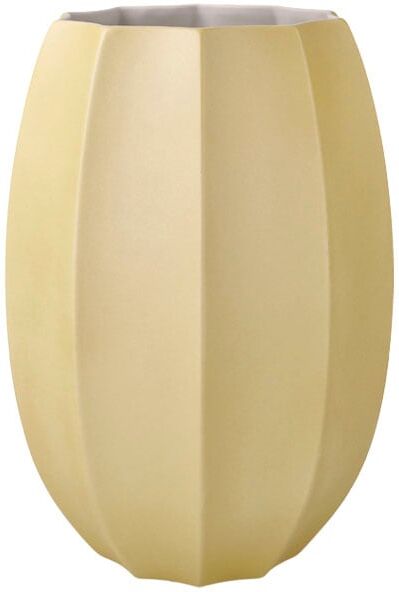 Tischvase KAISER PORZELLAN "Concave", beige (champagnerfarben), H:22,5cm Ø:15,5cm, Biskuitporzellan, Vasen, Tischvase, Vase aus Biskuit-Porzellan, im zeitlosen Design, Höhe ca. 22,5 cm