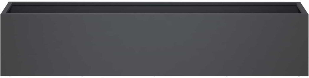 Borough Wharf Outdoor Planter Box Anthracite 45cm H x 45cm W x 45cm D