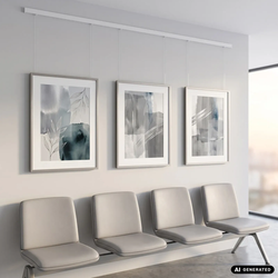 effect Aluminium-Bilderrahmen Profil S2 Museumsglas UV 70 / Silber Hochglanz / 4...