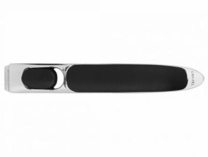 Cristel - Poignée Amovible Zenith 03 Amovible Noir Et Inox