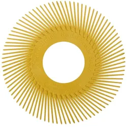 3M Scotch-Brite Radiale Einzelsegmente BB-ZB, gelb, 152,4mm Typ A P80, PN27623