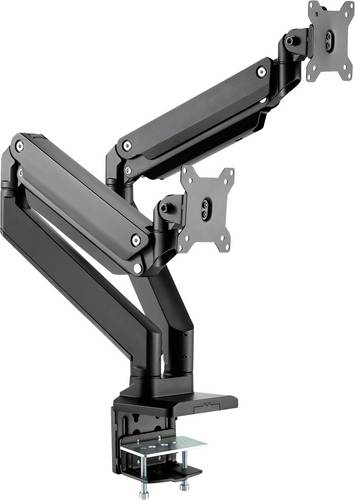 Roline 17.03.1117 Monitor-Tischhalterung 2 Display(s) Schwarz Drehbar