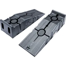 BGS 3037 Satz Auffahrrampen aus Kunststoff extra hoch 2 teilig max. 180mm Höhe
