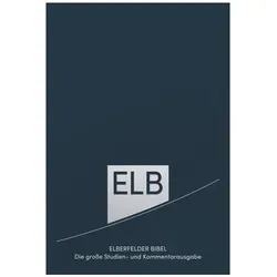 Elberfelder Bibel. Die grosse Studien- und Kommentarausgabe Leder, Platinschnitt, Sachbücher